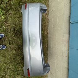 Acura TLX Rear Bumper Silver