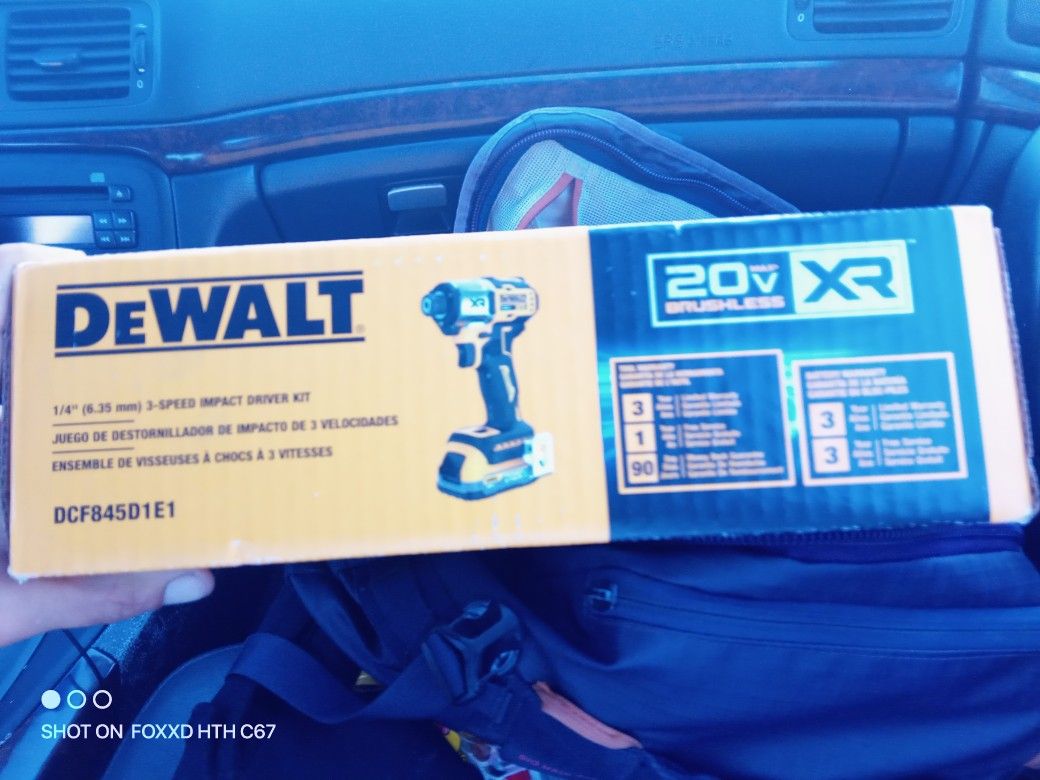 DeWalt 20v Xr