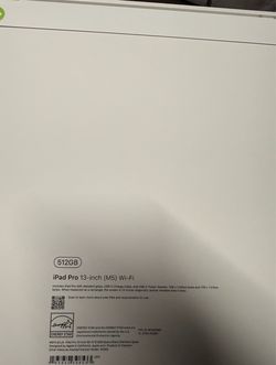 Apple iPad Pro 13 inch M5 512gb WiFi