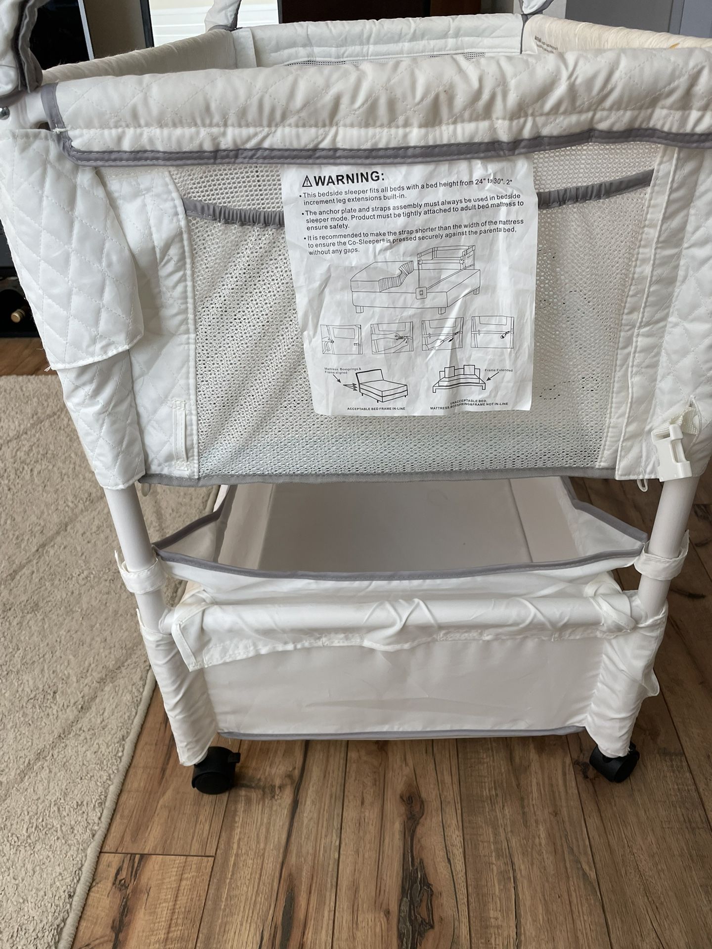 Arms Reach Bassinet Bed Extension Arm's Reach Versatile Co-Sleeper