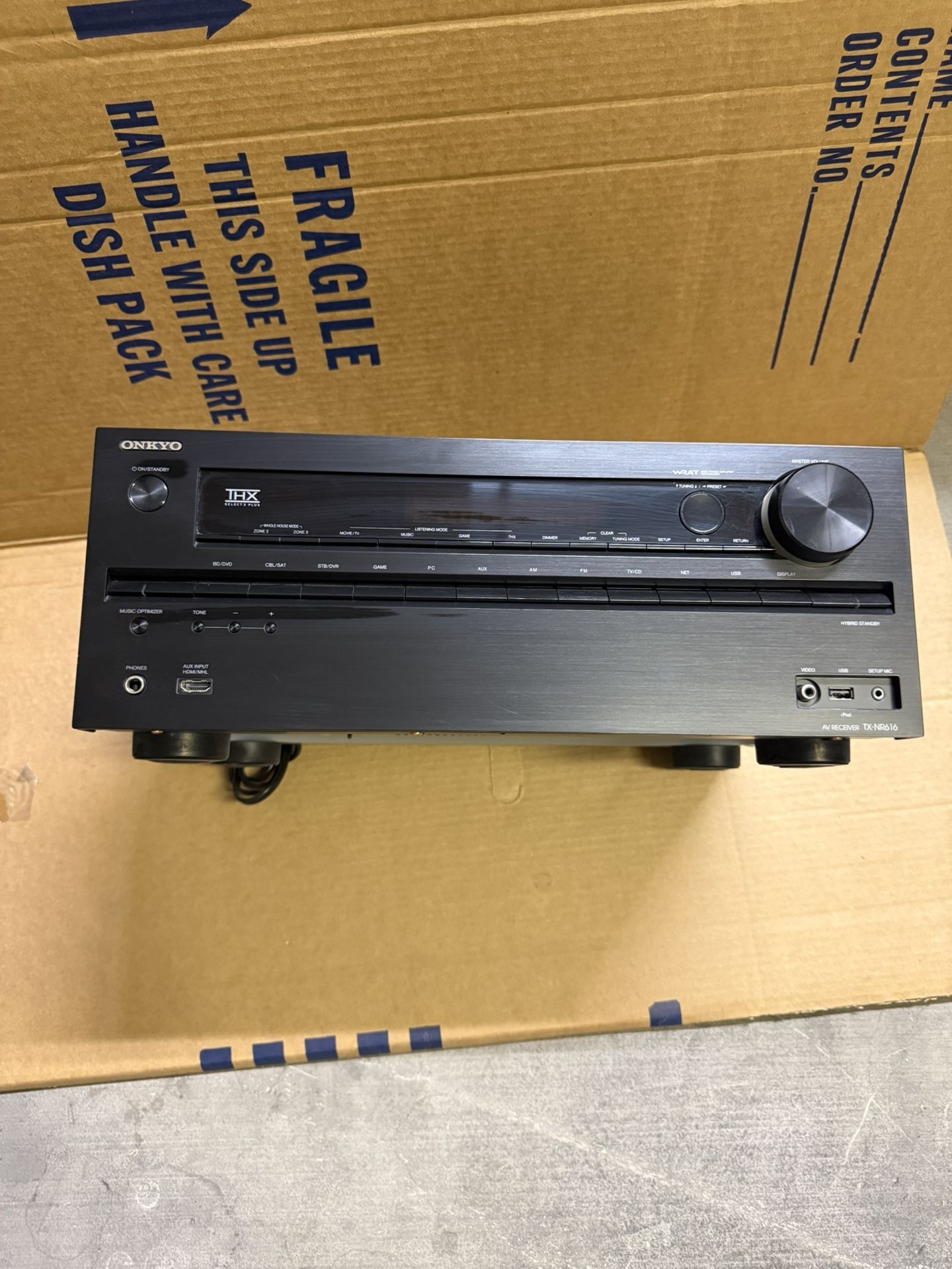 It Onkyo TX-NR616 - AV Network Receiver - 7.2 Channel