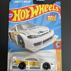 HOT WHEELS LIBERTY WALK LB SUPER SILHOUETTE NISSAN SILVIA WHITE 2022 