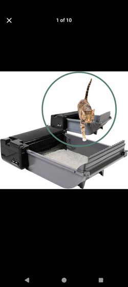 New in box
Pet Zone Smart Scoop Semi Automatic Self Cleaning Cat Litter Box, 6 Bags
Includes carbon filter for odor control, reduces daily hands on m