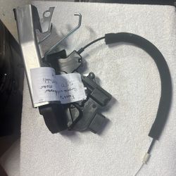Front side door lock actuator motor