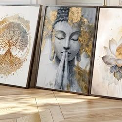 Framed Wall Art Buddha