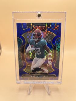 2025 Travis Hunter Select Blue Prizm Concourse Rookie Card🔥
