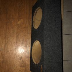 Sealed Subwoofer Box For 2 10in Subs 
