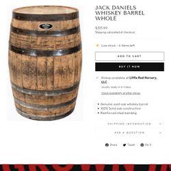 Wooden jack Daniel's Wood Barrel 