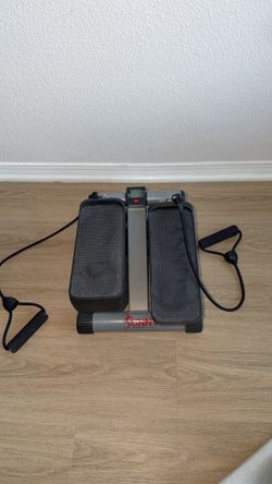 Sunny Health & Fitness Mini Step Machine with Bands