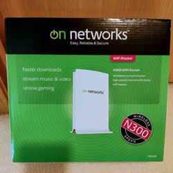 New-in-box On Networks Wifi Router.