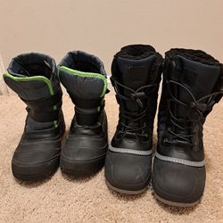 Kids Winter Boots Size 2