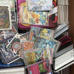 Baseball and Pokemon cards