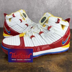 Nike Zoom LeBron 3 Superman Red SuperBron 2019 Size 10.5 AO2434-100 Men’s Basketball Sneakers OG Rare