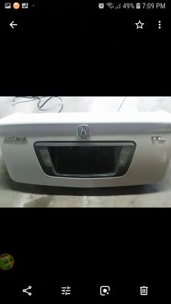 Acura tl trunk 2005