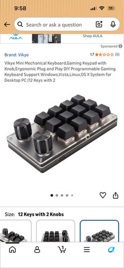 vikye mini mechanical keyboard