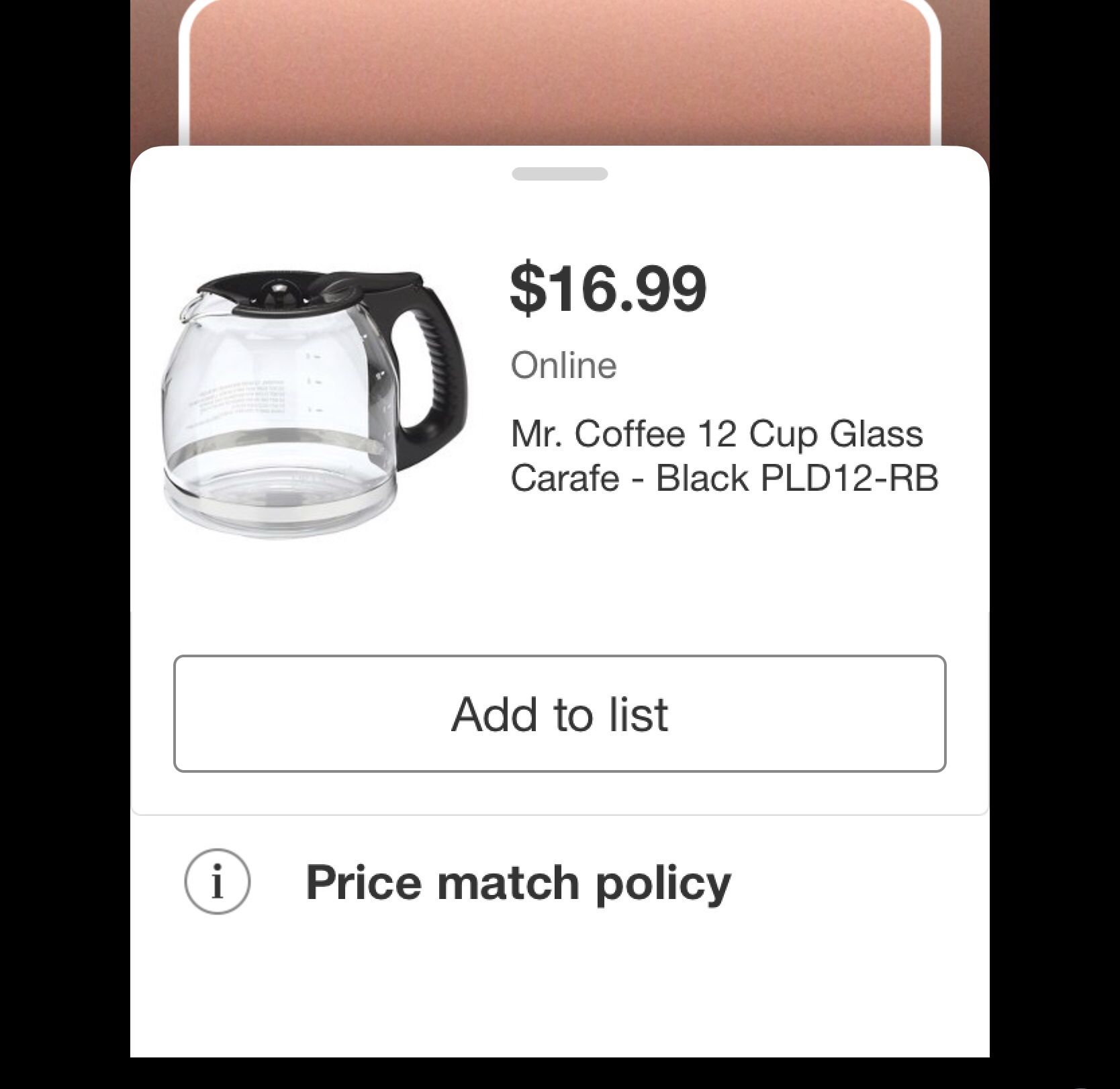 Coffee cup Glass