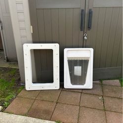 Dog Door With Lock 