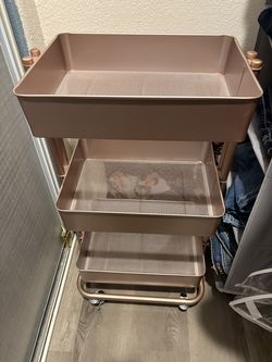 Rose gold cart