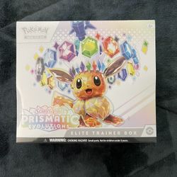 Pokemon Prismatic Evolutions Etb