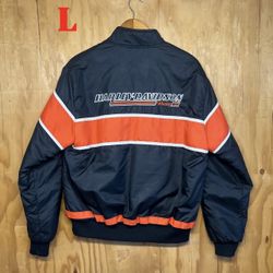 1990 Harley Davidson Racing Bomber Mechanics Jacket