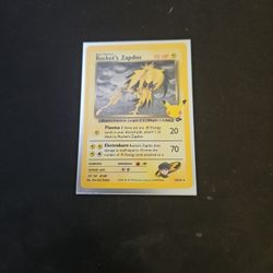 Holo Rocket's Zapdos 15/132 Classic Collection Celebrations Pokemon TCG