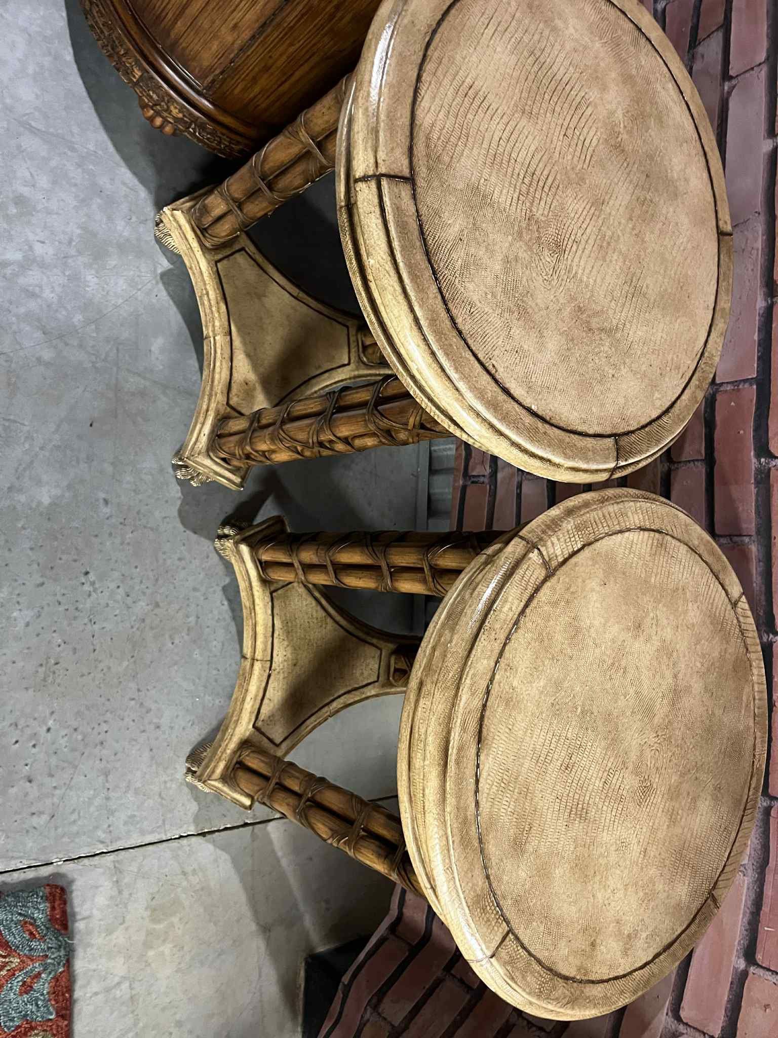 2 Bahama Style Side Table
