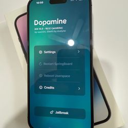 Iphone 14 Pro Max ( jailbroken with Sileo + Trollstore) ios 16.2 RARE