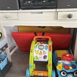 Free Desk/ Baby Toys 