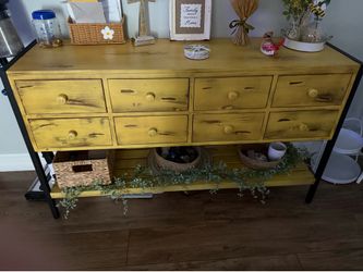 Buffet table