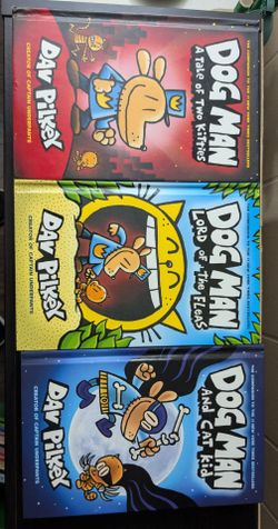 Books - 3 Dog Man books