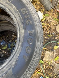 3 Bigfoot Tires PREMIUM ALL TERRAIN LT265/70R17 M+S