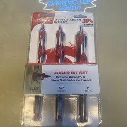 Auger Bit Set