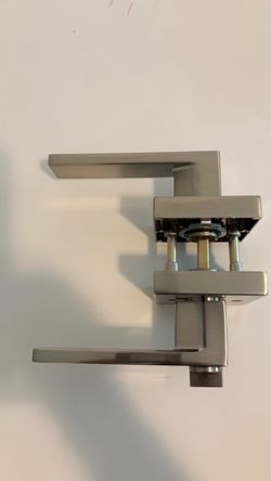 Satin Nickel Square Door Handle