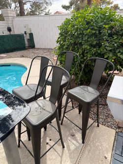 Table and chairs