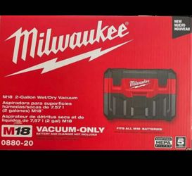 Milwaukee new vacuum