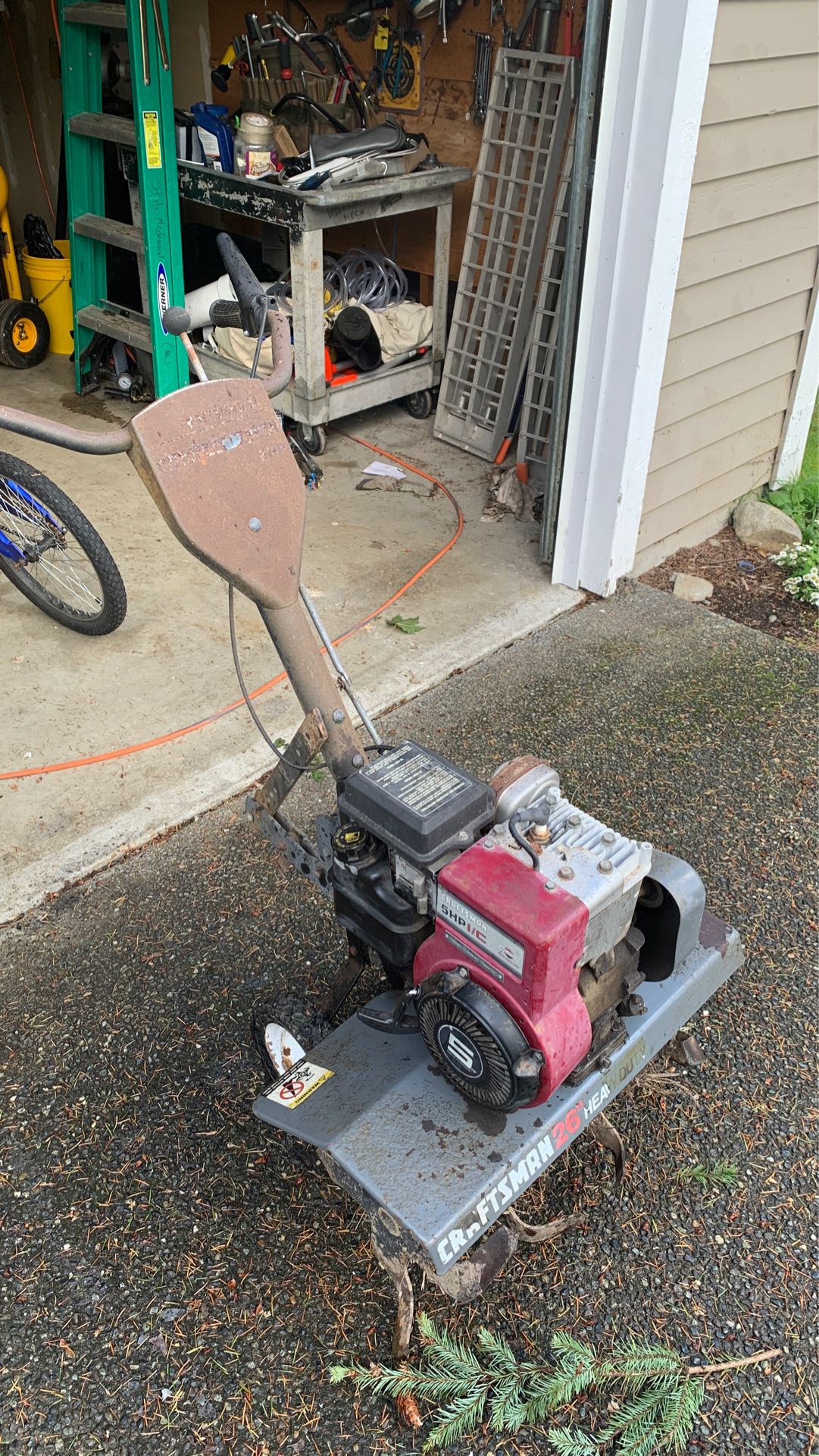 Craftsman Roto tiller for Sale in Maple Valley, WA OfferUp