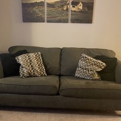88” Grey couch sofa Kennesaw