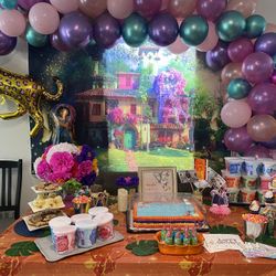 Encanto 1st Bday Party Supplies