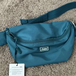 Teal Foldie Crossbody Bag 