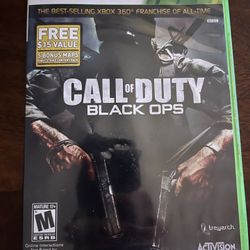 Call Of Duty Black Ops Xbox360 Video Game