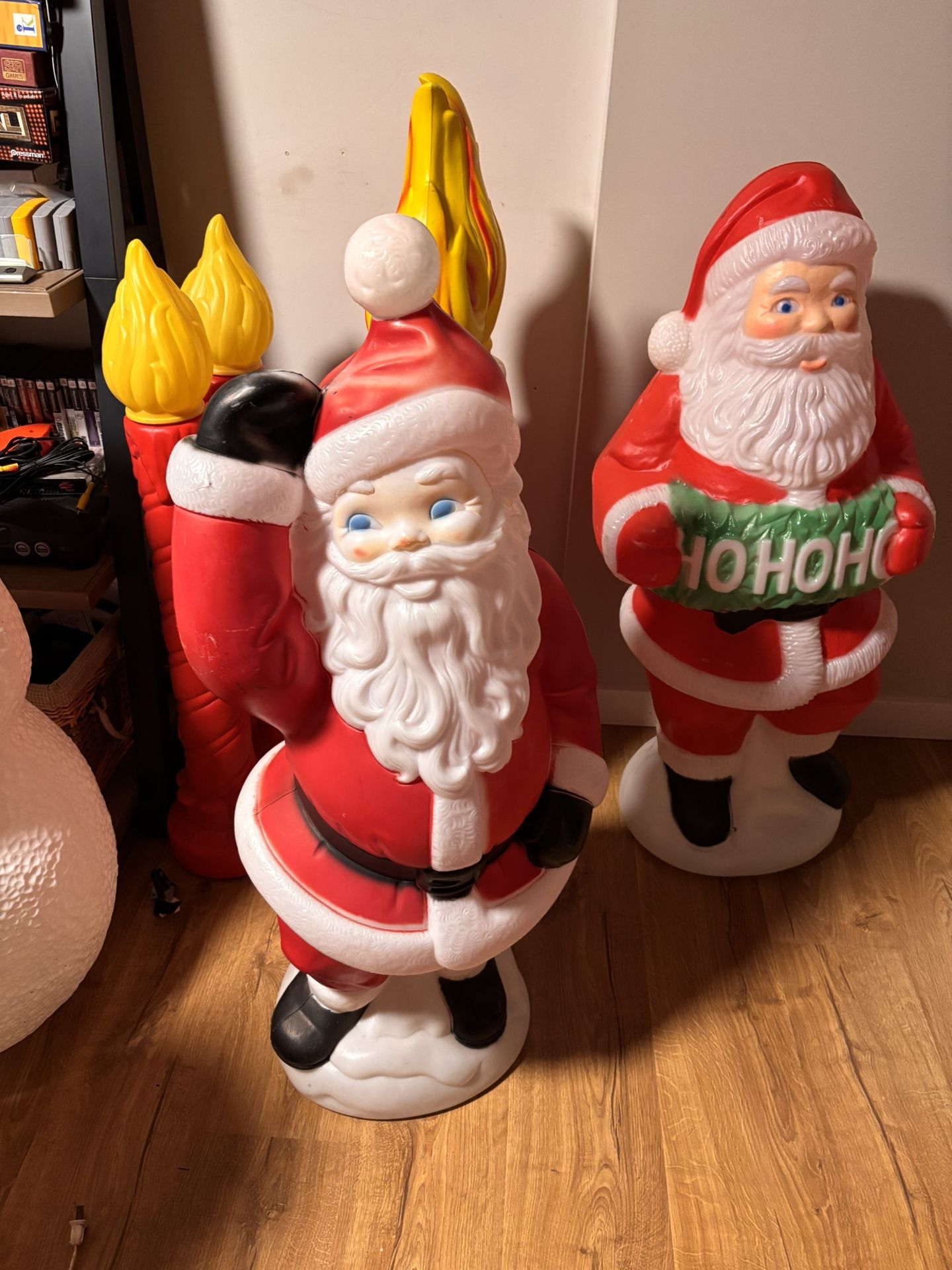 Vintage Empire Santa Blow Mold