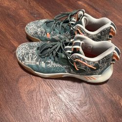 Adidas Harden Stepback 3 Tie Dye Athletic Shoes Green GZ7240 Size 12
