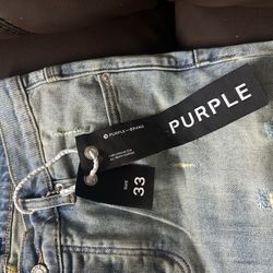 Brand New PURPLE JEANS size 33