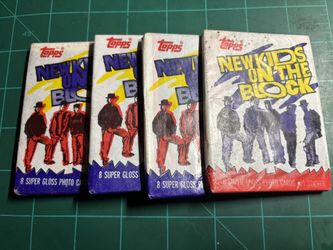 New Kids On The Block Trading Cards
