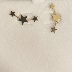 10k Star Earrings 