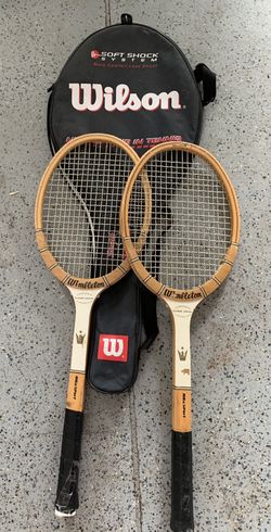 Wimbleton Tennis Rackets and Case