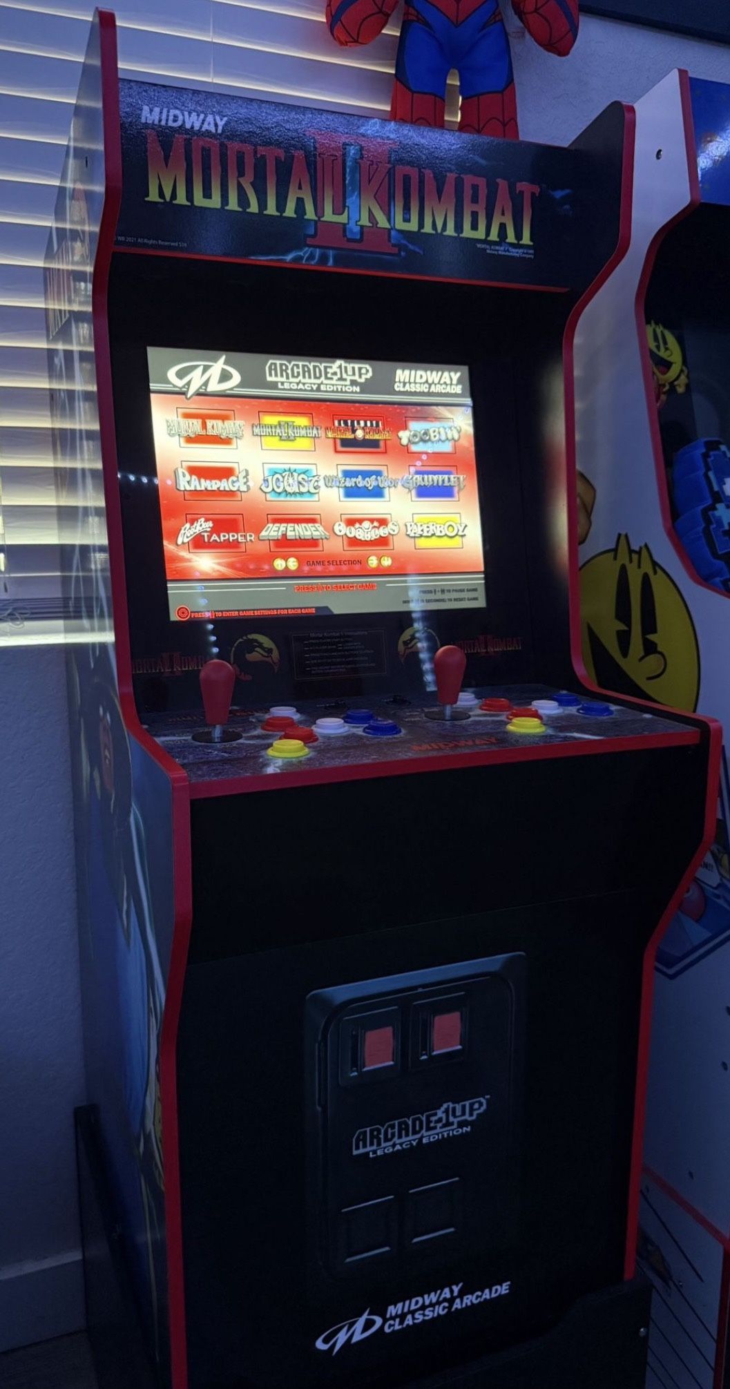 Mortal Kombat II Legacy Edition Arcade 1 Up 12-1 $300 OBO