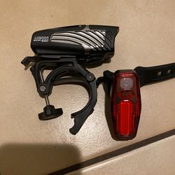 NiteRider Lumina Micro 650 Front /Sabre 110 Rear Bike Light Set
