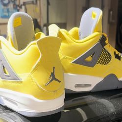 Air Jordan 4 Retro Lighting 7 1/2 Youth 