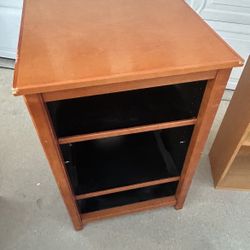 Nice Wood Shelving Unit 